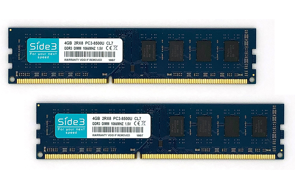 シリウス メモリー 4GB デスクトップ向け PC3-12800 DDR3 1600Mhz BS3